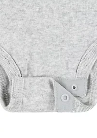Baby Boys Boxed Bodysuit Animal Face Set