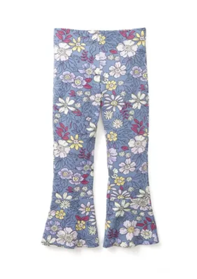 Girls 7-16 Floral Flare Set