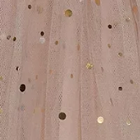 Girls 4-6x Pumpkin Glitter Appliqué Top and Leggings Set