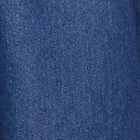 Girls 7-16 Denim Peasant Dress