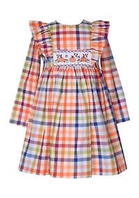 Girls 7-16 Multi Plaid Dress