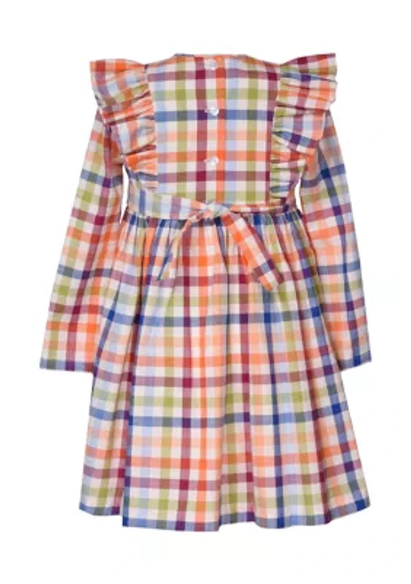Girls 7-16 Multi Plaid Dress