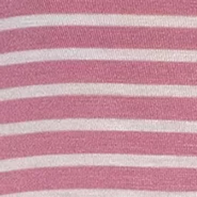 Girls 7-16 Multi Stripe Knit Dress with Necklace