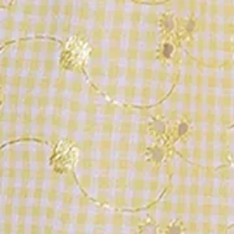 Girls 4-6x Flutter Sleeve Eyelet Embroidered Dress with Bag