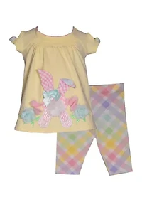 Girls 4-6x Bunny Tail Set