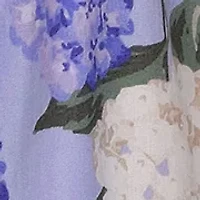 Girls 4-6x Hydrangea Pinafore Printed Dress