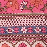 Girls 4-6x Floral Border Printed Dress