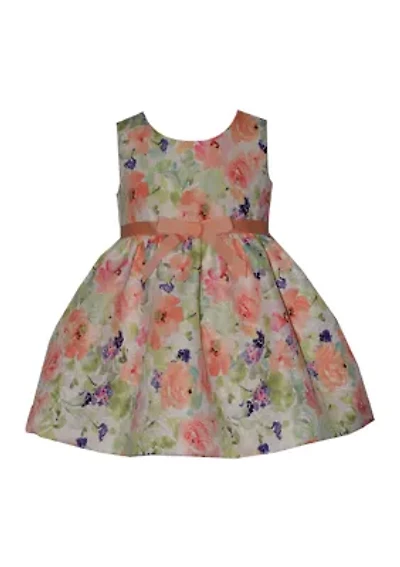 Girls 4-6x Floral Dress