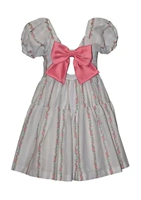 Girls 4-6x Striped Dress