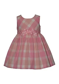 Girls 4-6x Plaid Dress