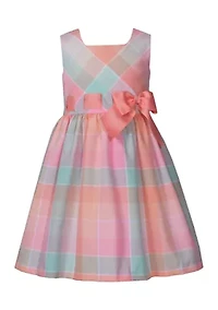 Girls 7-16 Sleeveless Ribbon Dress