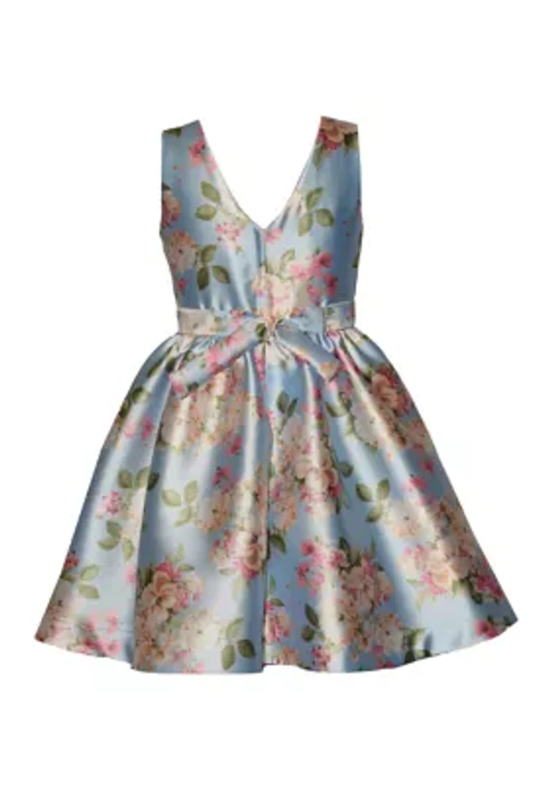 Girls 7-16 Mikado Party Dress