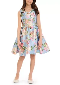 Girls 7-16 Mikado Party Dress