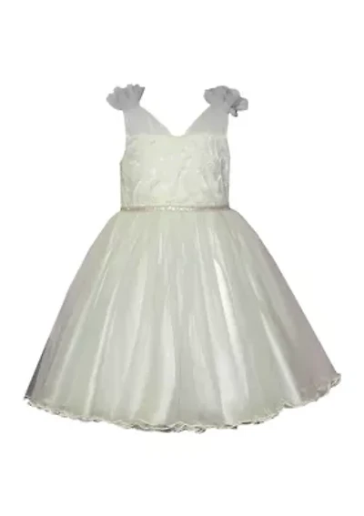 Girls 7-16 Tie Shoulder Ballerina Dress