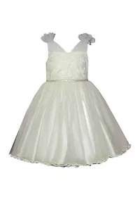 Girls 7-16 Tie Shoulder Ballerina Dress