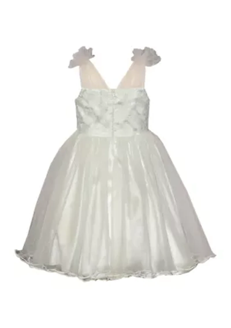 Girls 7-16 Tie Shoulder Ballerina Dress