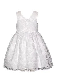 Girls 7-16 Allover Sparkle Lace Dress