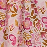 Girls 7-16 Floral Cage Back Maxi Dress