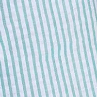 Girls 4-6x Seersucker Dress with Eyelet Ruffle Trim