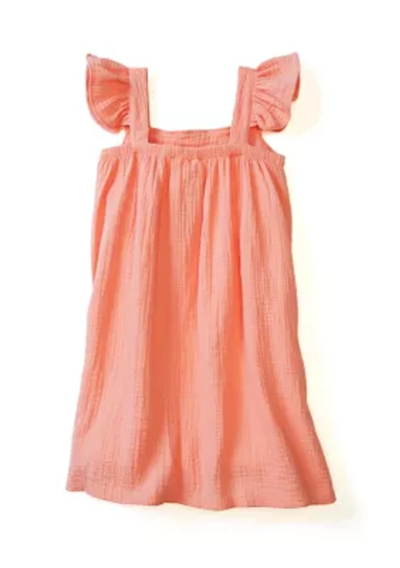 Girls 7-16 Crochet Sundress