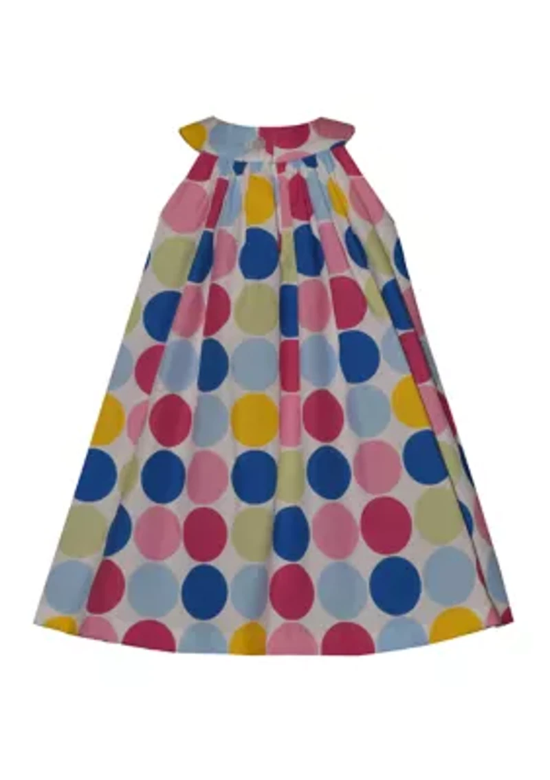 Girls 4-6x Big Dot Dress
