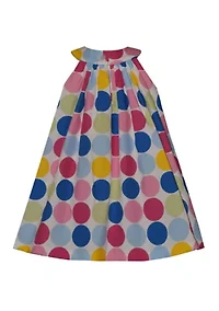 Girls 4-6x Big Dot Dress
