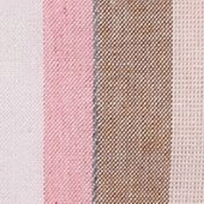 Girls 7-16 Striped Romper with Wooden Buttons