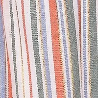 Girls 7-16 Multi Stripe Romper