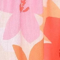 Girls 7-16 Floral Printed Tiered Dress