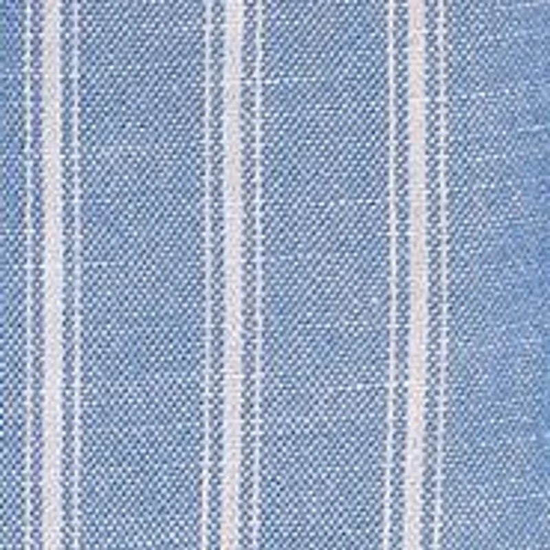 Girls 7-16 Striped Chambray Top and Shorts Set