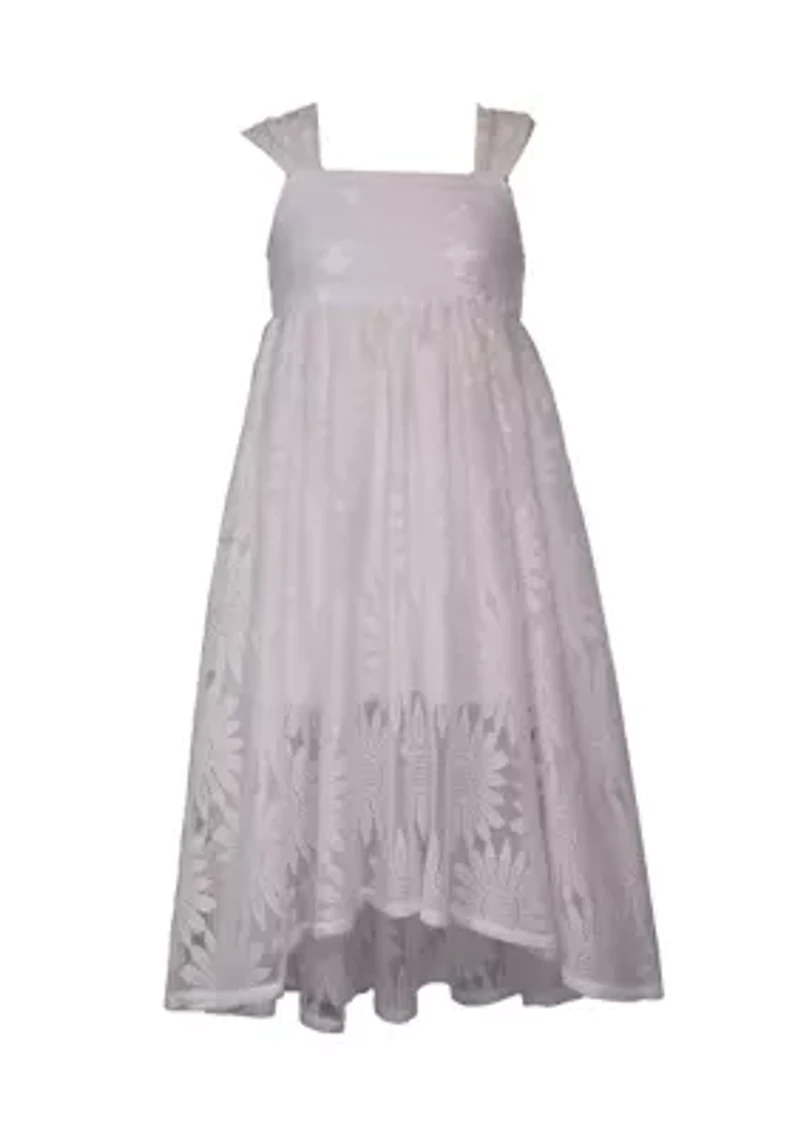 Girls 7-16 Sleeveless Square Neck Sundress
