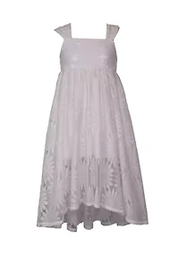 Girls 7-16 Sleeveless Square Neck Sundress