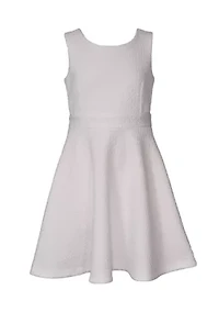 Girls 7-16 Textured Knit Dress
