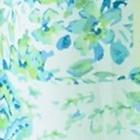 Girls 7-16 3 Cage Back Tropical Maxi Dress