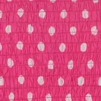 Girls 7-16 Mixed Dot Maxi Dress