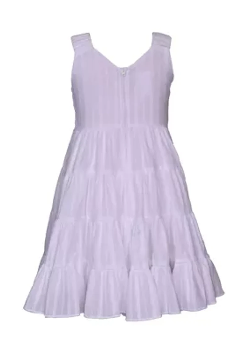 Girls 7-16 Tiered V-Neck Sundress