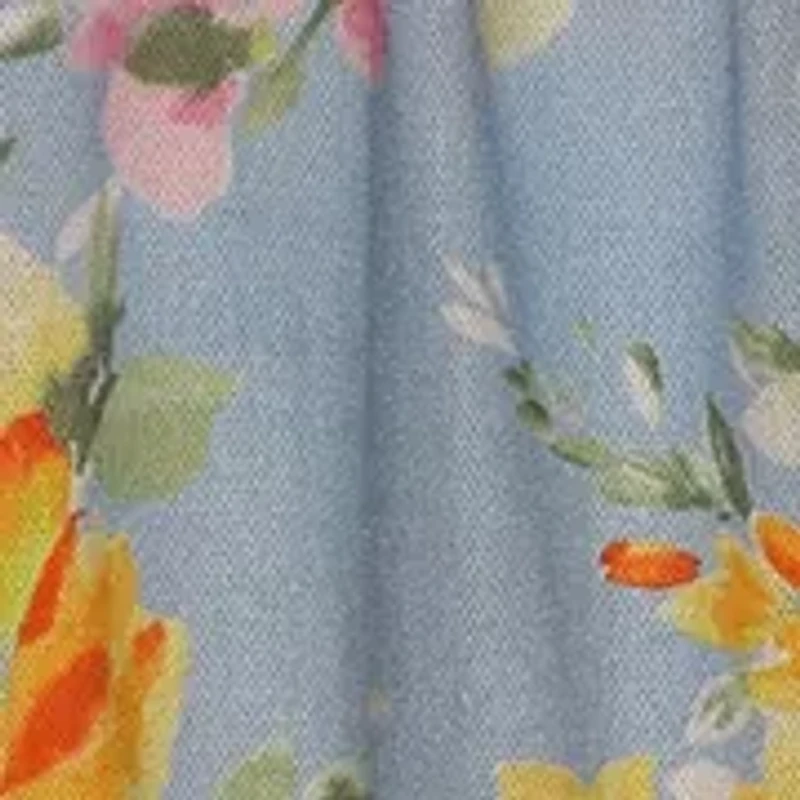 Girls 7-16 Knit Mixed Print Maxi Dress