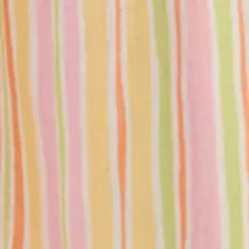Girls 7-16 Multi-Striped Tiered Maxi Dress
