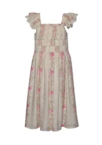 Girls 7-16 Floral Maxi Dress