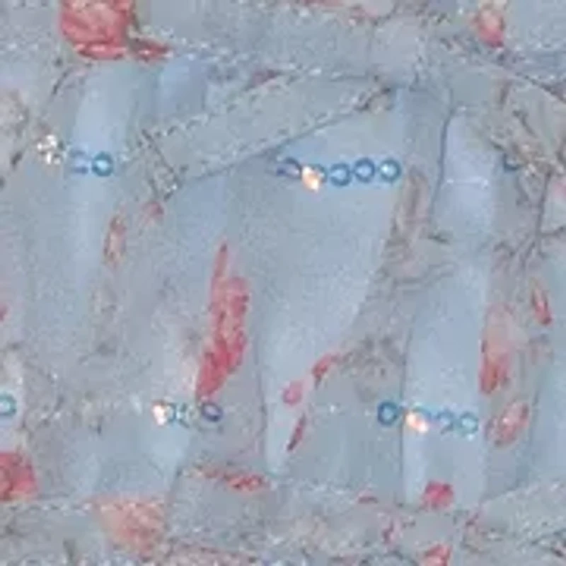 Girls 7-16 Floral Chiffon Maxi Dress