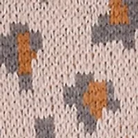 Girls 4-6x Double Knit Animal Printed Jumper Set