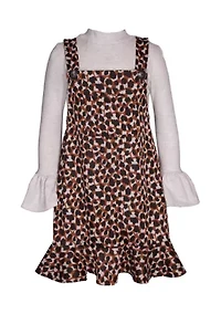 Girls 4-6x Knit Jumper Dress