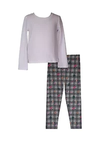 Girls 4-6x Puffer Legging Set