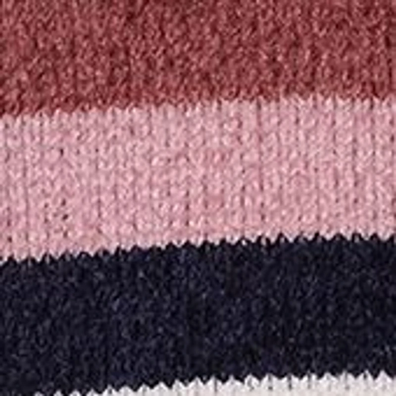Girls 7-16 Chenille Striped Top and Leggings Set