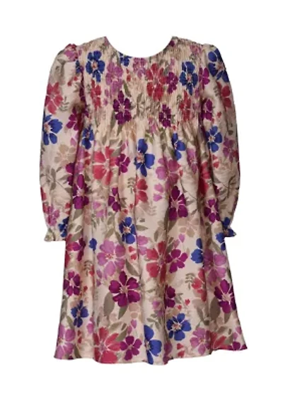 Girls 7-16 Smock Top Dress