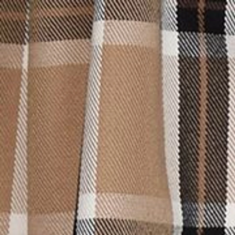 Boys 8-20 Plaid Ruffle Button Front Dress