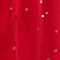 Girls 4-6x Santa Striped Leggings Set