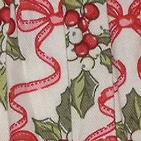 Girls 4-6x Long Sleeve Smocked Holly Bow Dress