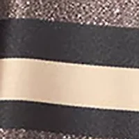 Girls 7-16 Stripe with Illusion Neck Dress