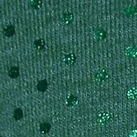 Girls 7-16 Green Shimmer Dress